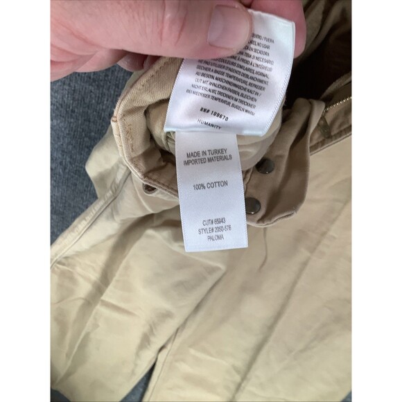 Citizens of Humanity Khaki Chino Pants Women’s Size 26 Neutral Casual - Picture 7 of 11